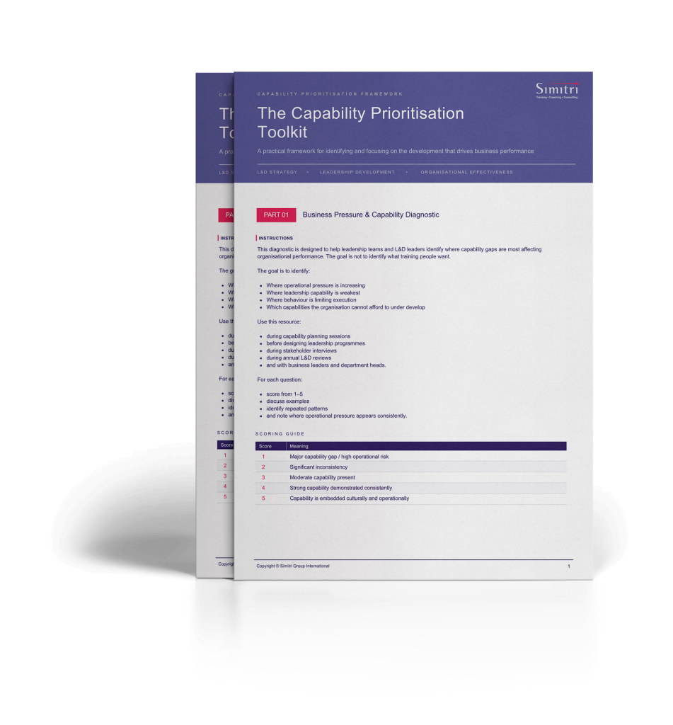 Capability Prioritisation Toolkit