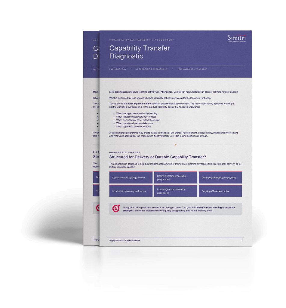 Capability Transfer Diagnostic