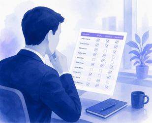 Evaluate on outcomes, not presence