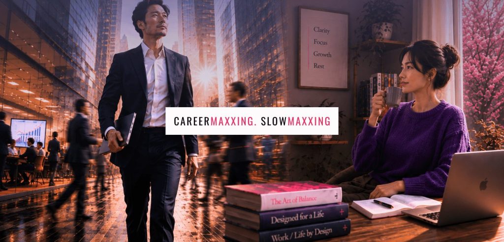 THE SUCCESS QUESTION. Careermaxxing. Slowmaxxing. Or simply the seasons of a career?
